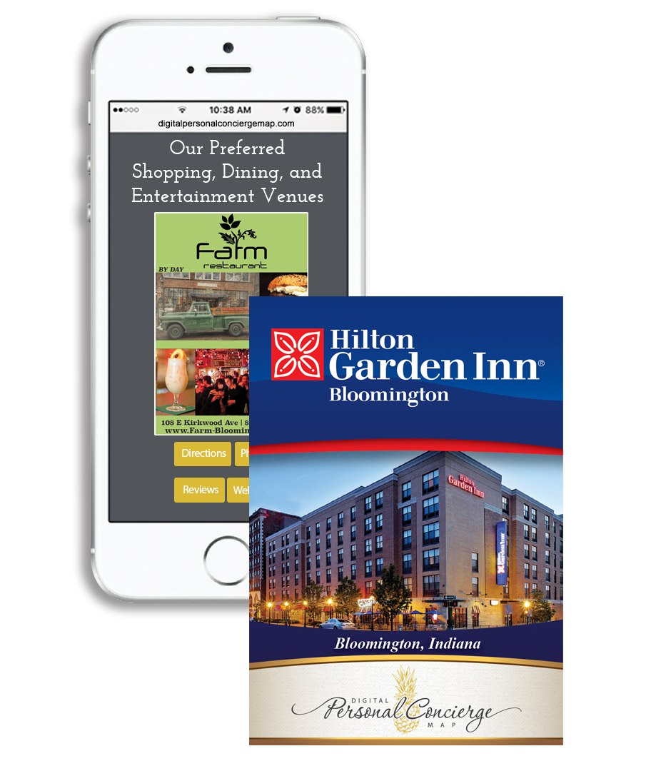 Hilton Garden Inn Bloomington Clone Personal Concierge Maps